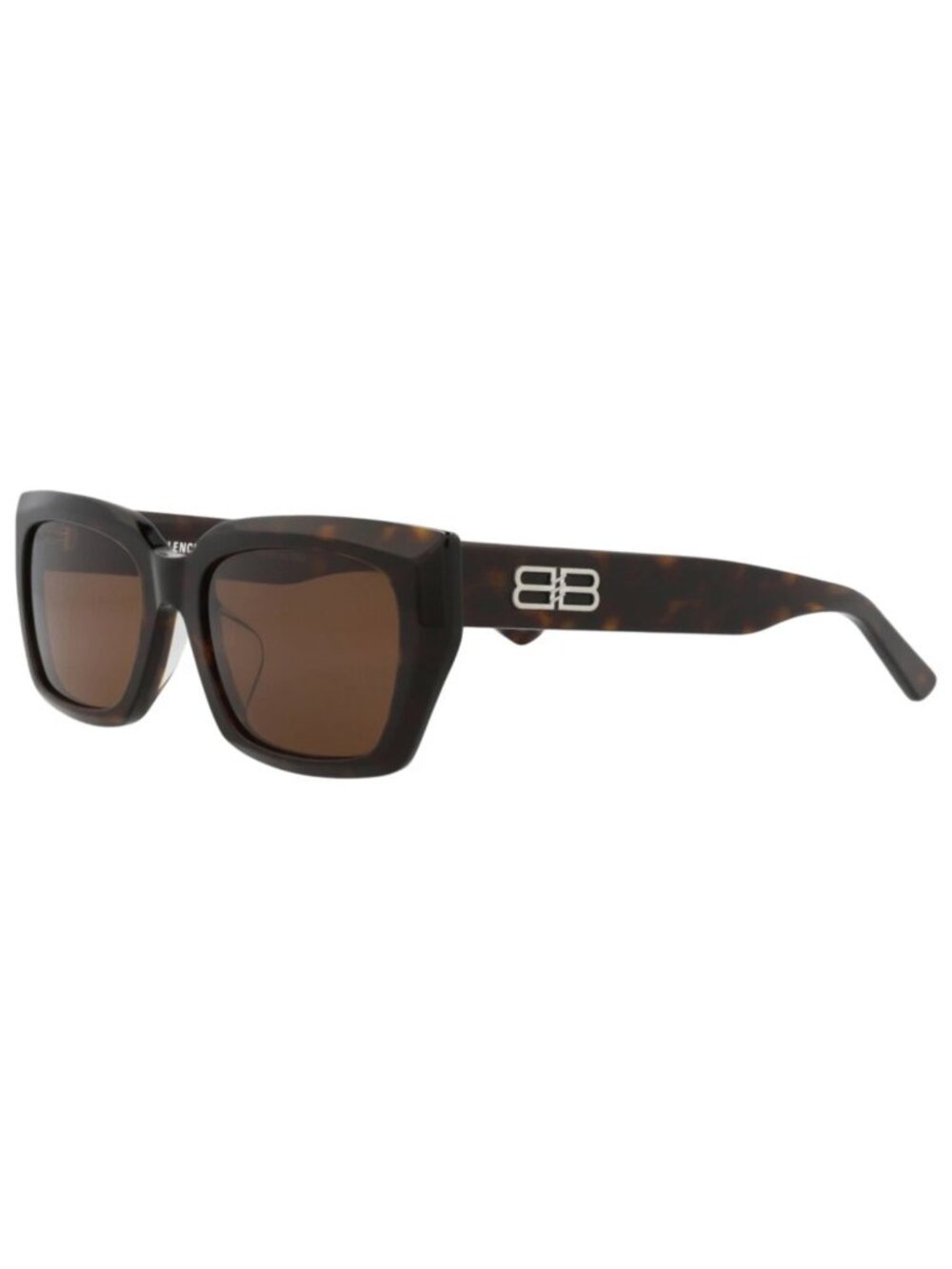 New Balenciaga Women's Sunglasses Square Rectangle Recycled Acetate Frame Unisex